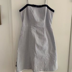 Women’s Blue and White Stripe Dress